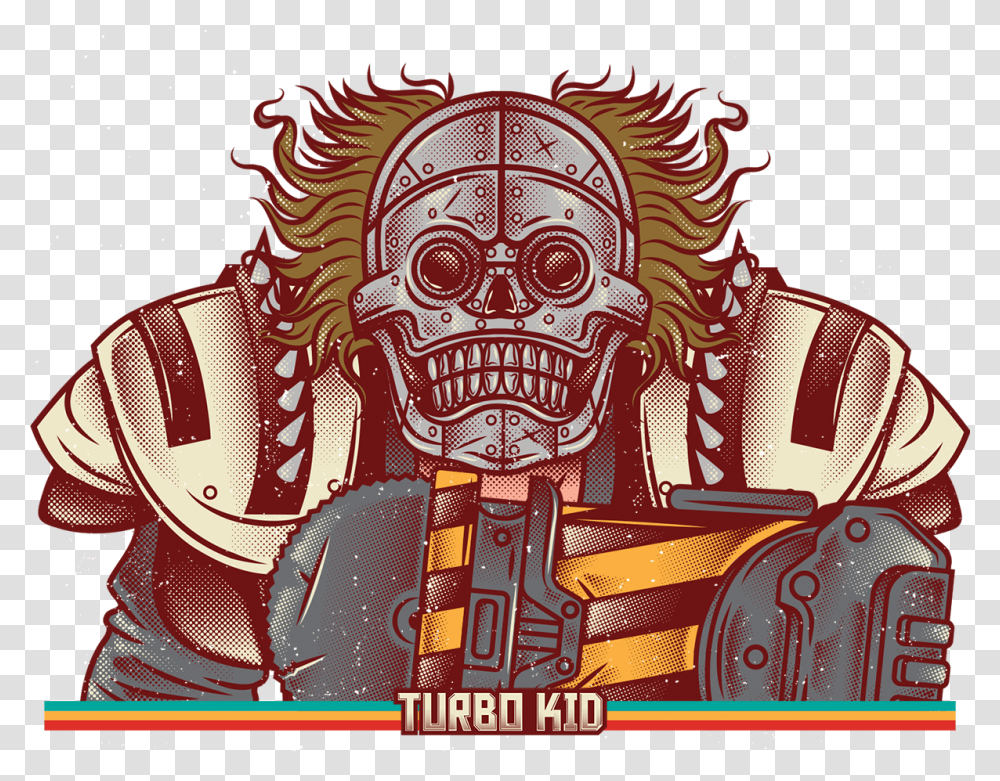 Turbo Kid Skeletron Art, Emblem, Logo, Interior Design Transparent Png