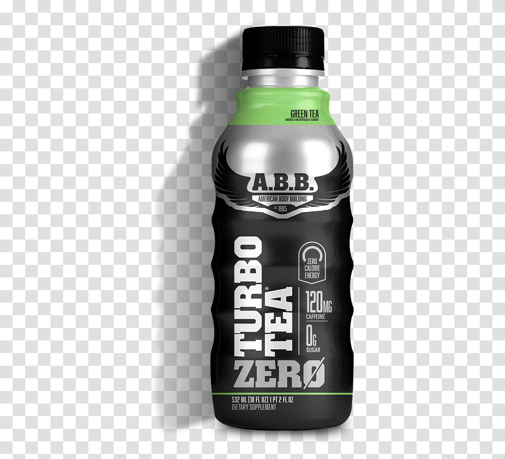 Turbo Tea Zero Turbo Tea Pre Workout, Bottle, Beer, Alcohol, Beverage Transparent Png