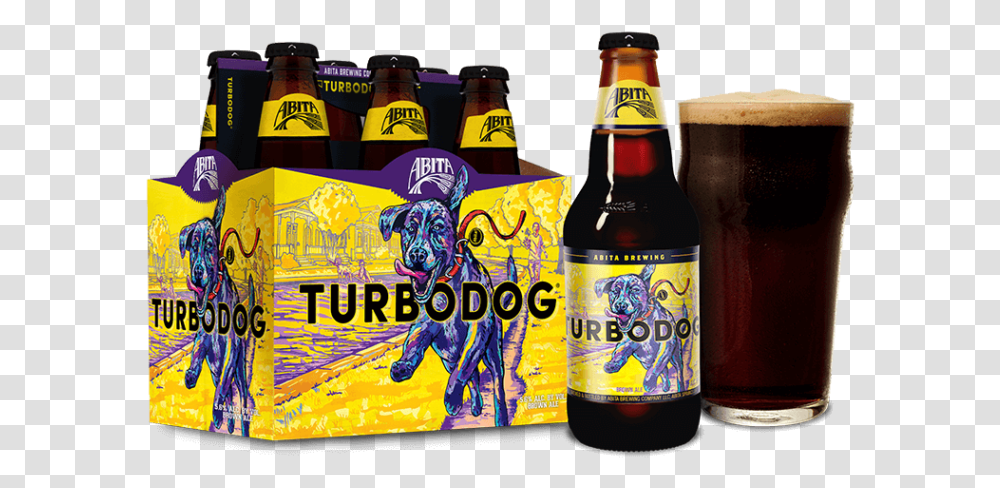 Turbodog Beer, Alcohol, Beverage, Drink, Bottle Transparent Png