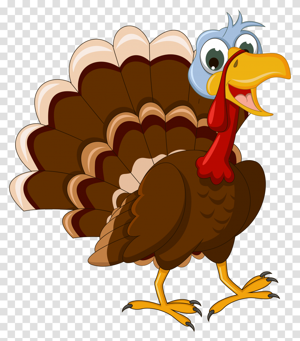 Turkey Bird Images Free Download Turkey Cartoon No Background, Fowl, Animal, Poultry, Fungus Transparent Png