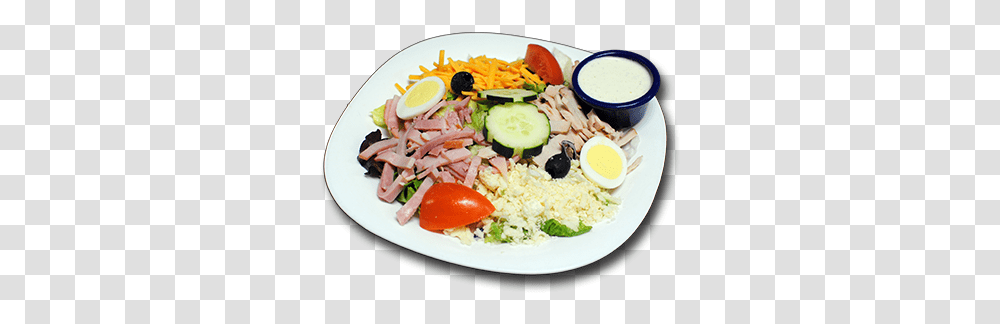 Turkey Chef Salad Greek Salad, Meal, Food, Dish, Lunch Transparent Png