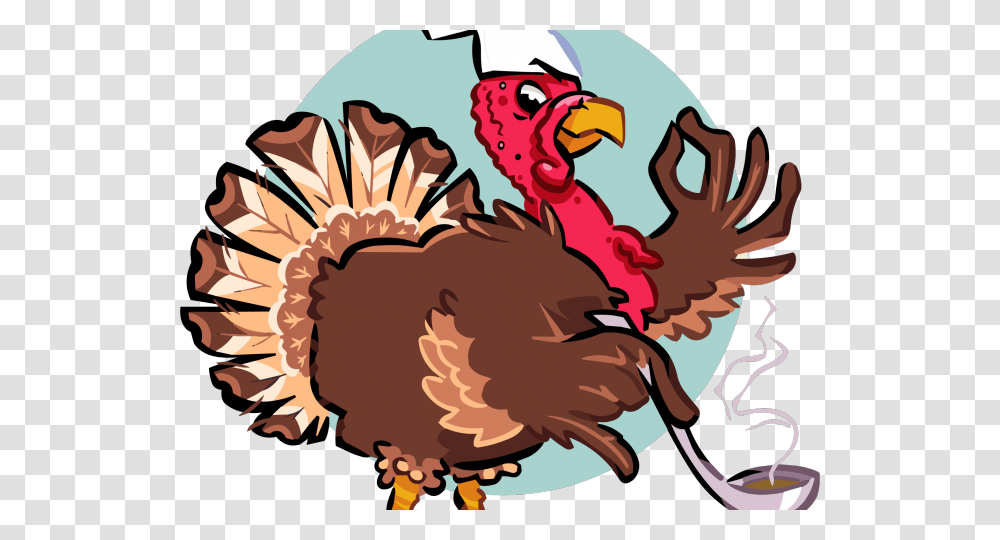 Turkey Clipart Funny Thanksgiving Turkey, Bird, Animal, Fowl, Poultry Transparent Png