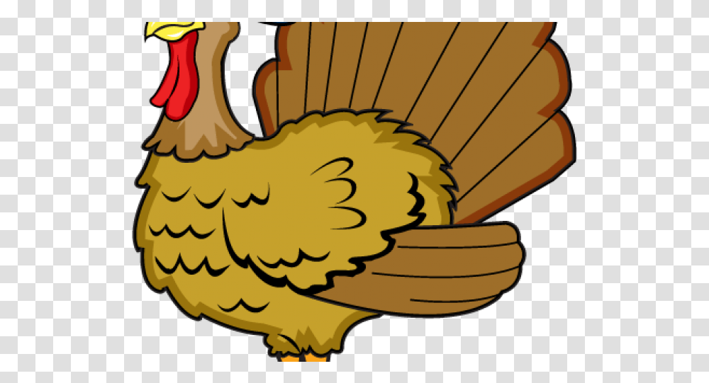 Turkey Clipart Hat Thanksgiving Pictures Black Background Turkey, Animal, Bird, Fowl, Poultry Transparent Png