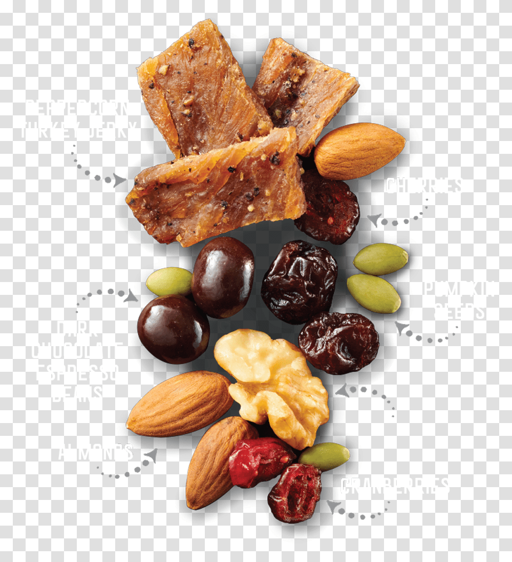 Turkey Dkchocespressobean Photography Withcallouts Raisin, Almond, Nut, Vegetable, Plant Transparent Png