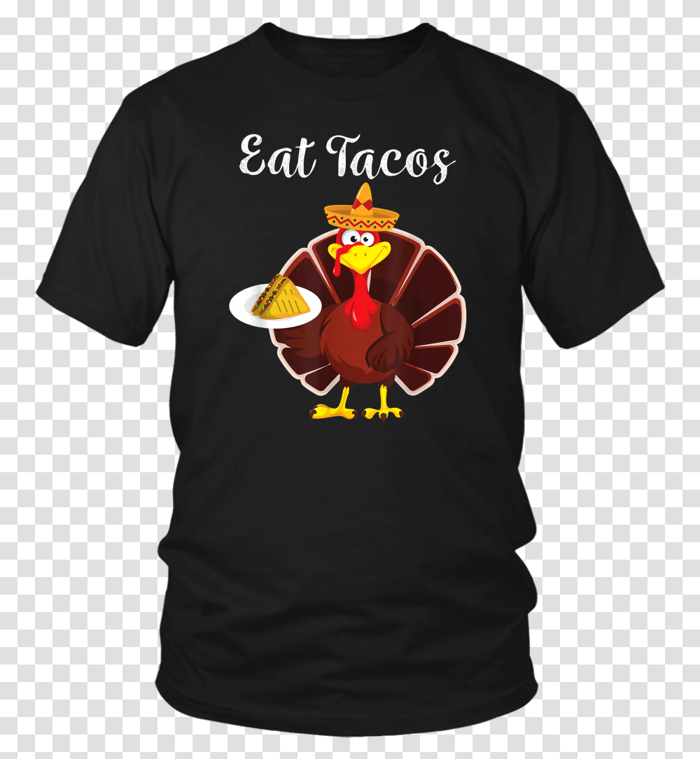 Turkey Eat Tacos Funny Mexican Sombrero Thanksgiving Mexican Turkey Taco Funny, Apparel, T-Shirt, Person Transparent Png