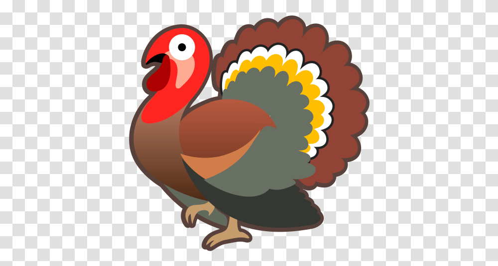Turkey Emoji Turkey Emoji, Bird, Animal, Turkey Bird, Poultry Transparent Png