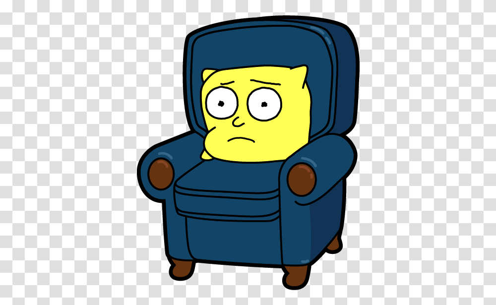 Turkey Face And Butt Clipart Royalty Free Pocket Mortys Chair Morty, Cushion, Furniture, Car Seat, Sitting Transparent Png