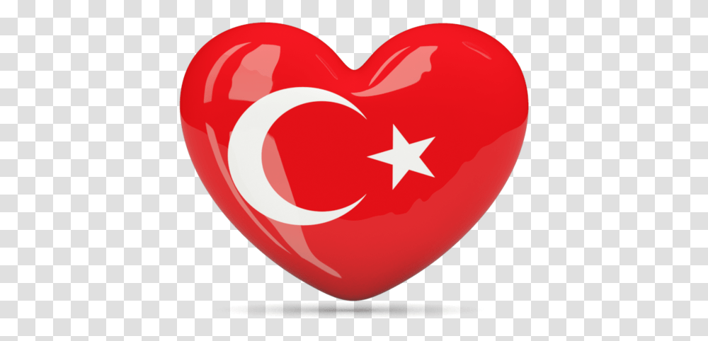 Turkey Flag Heart, Food, Plant, Ketchup Transparent Png