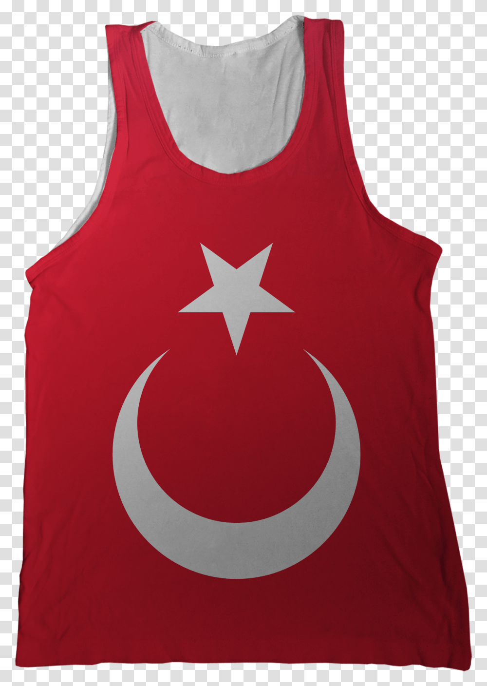 Turkey Flag Tank Top Beautiful Pakistan Flag, Apparel, Star Symbol Transparent Png