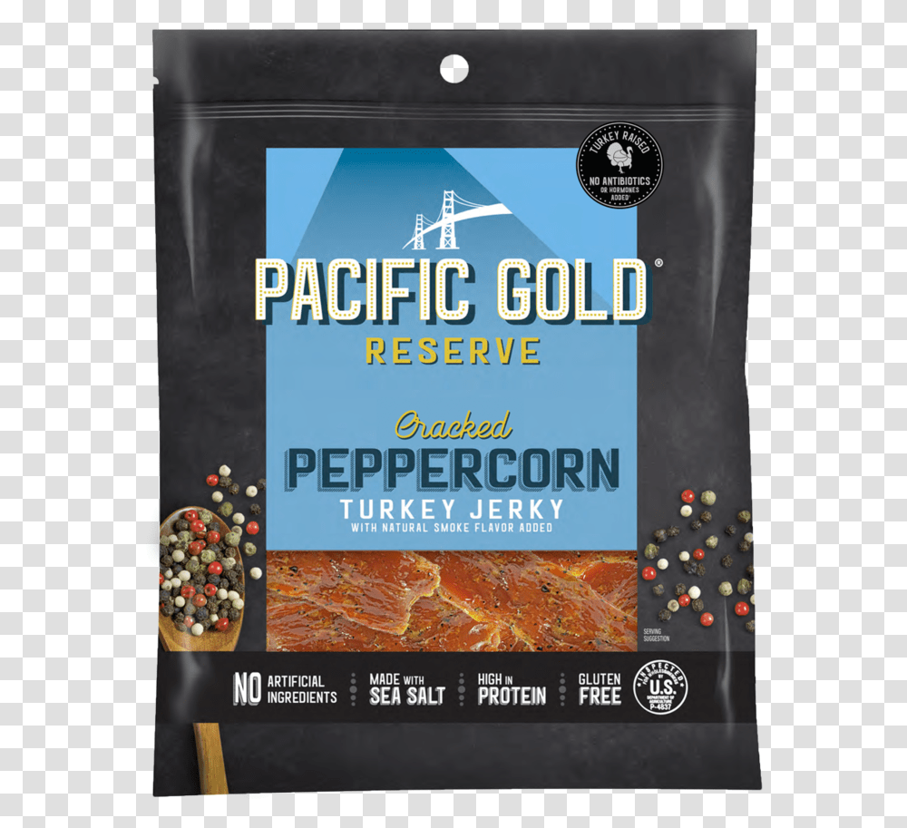 Turkey Jerky Punch Pacific Gold Reserve Costco, Advertisement, Poster, Flyer, Paper Transparent Png
