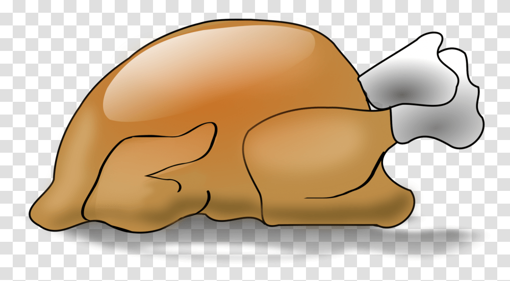 Turkey Roast Broiler Food Thanksgiving Chicken Meat Cartoon, Sunglasses, Animal, Cushion Transparent Png