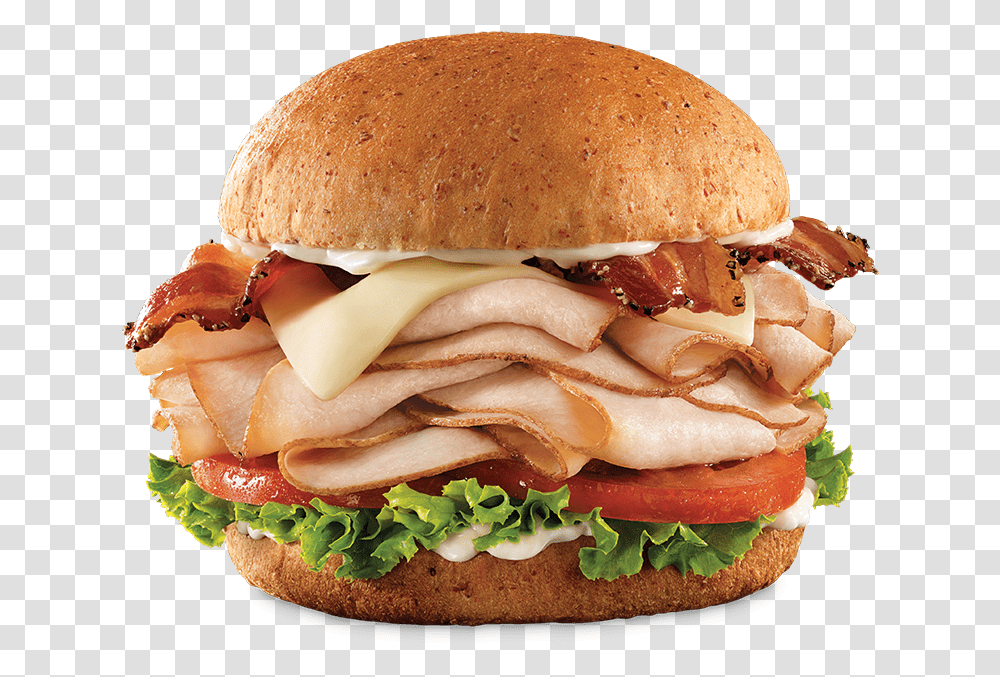 Turkey Sandwich Arby's Sandwich, Burger, Food, Bread, Bun Transparent Png