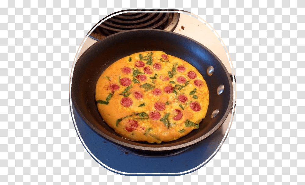 Turkey Sausage And Spinach Omelette Tomato Omelette, Pizza, Food, Meal, Dish Transparent Png