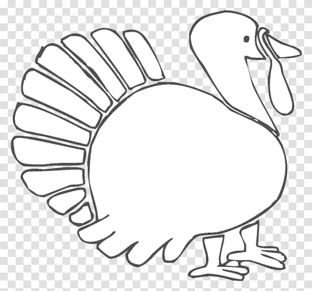 Turkey Thanksgiving Clipart Veles Me Hand Drawing Thanksgiving Easy Drawing Ideas, Duck, Bird, Animal, Goose Transparent Png