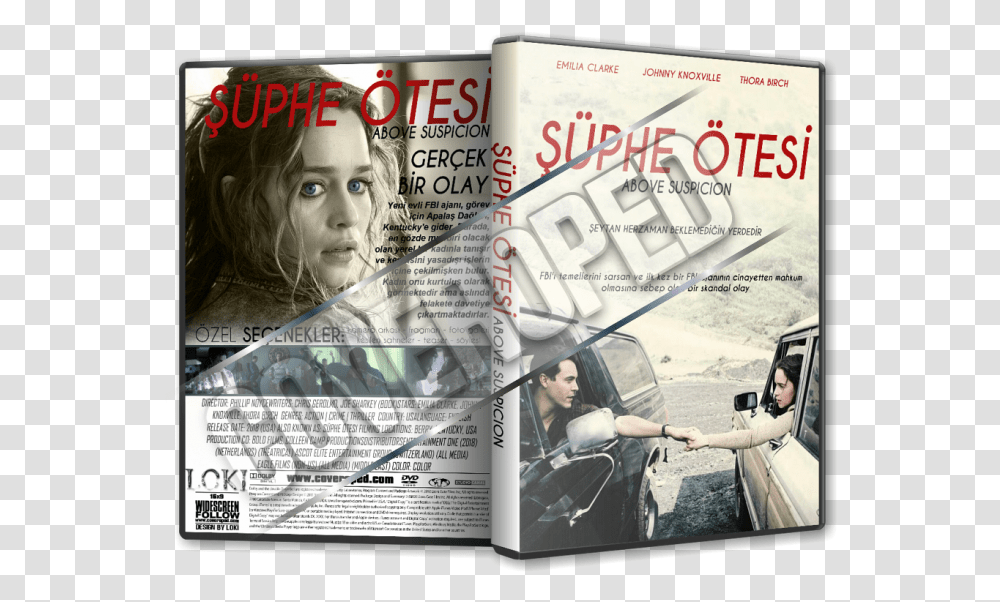 Turkish Dvd Cover Pirated Above Suspicion 2018 Dvd, Magazine, Person, Human, Tabloid Transparent Png