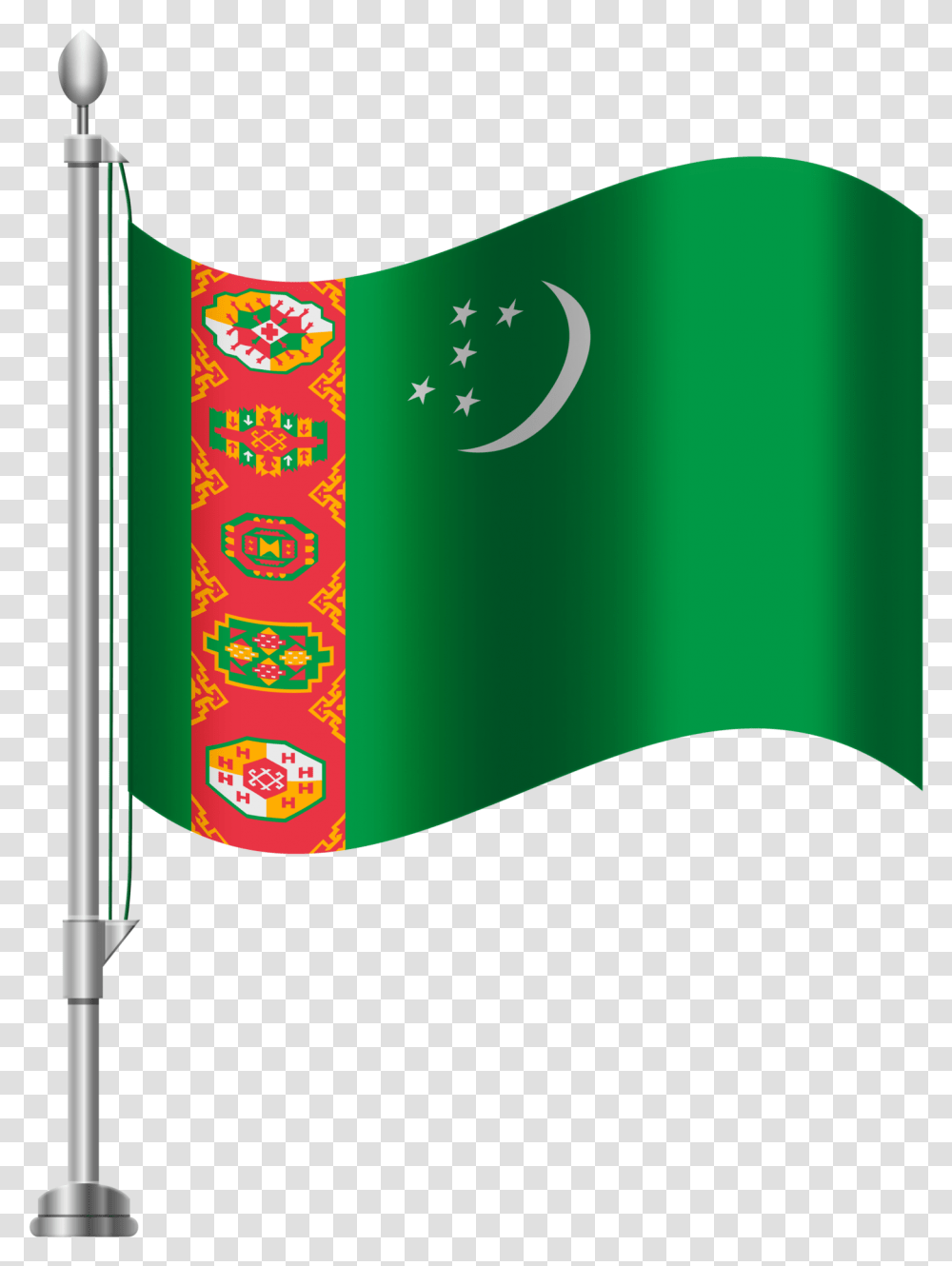 Turkmenistan Flag Clip Art Flag Northern Mariana Islands, Apparel Transparent Png