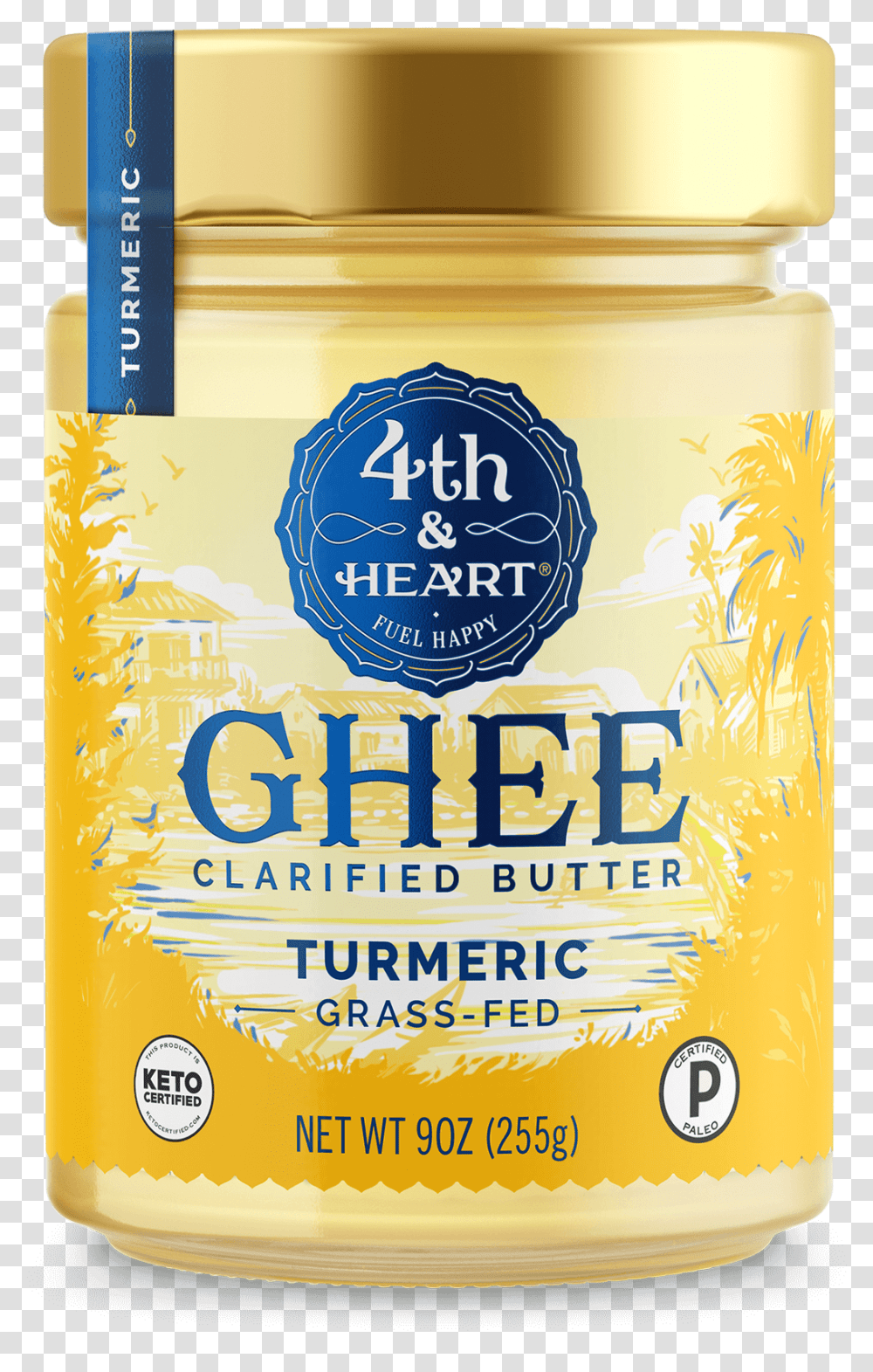 Turmeric 4th Heart Ghee Turmeric, Beverage, Alcohol, Lager, Beer Transparent Png