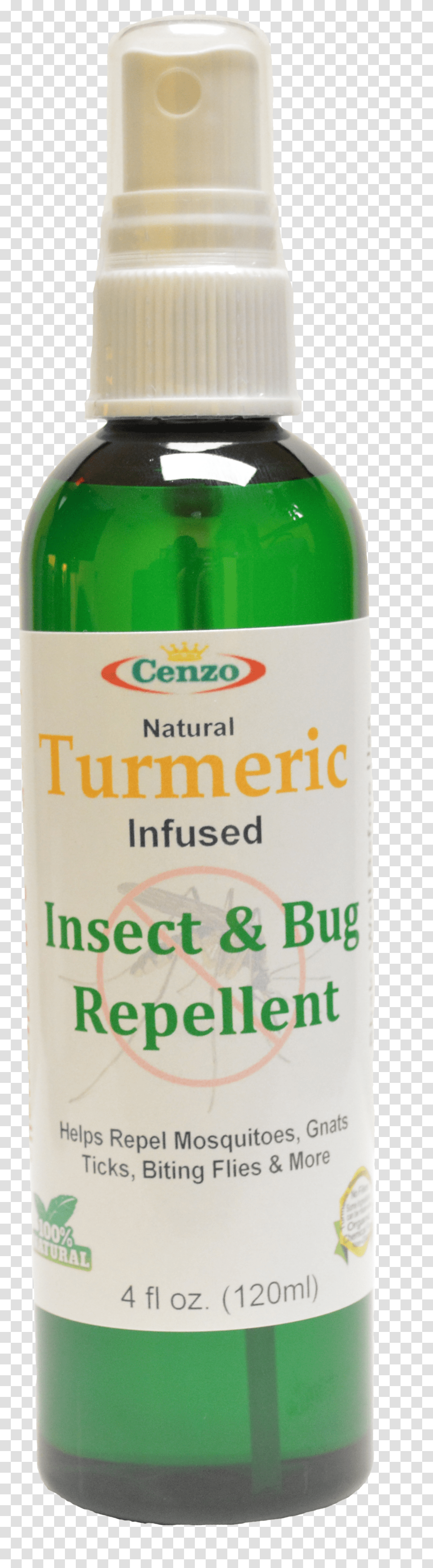 Turmeric Bug Amp Insect Repellent 100 Natural Glass Bottle, Beverage, Alcohol, Cosmetics, Liquor Transparent Png