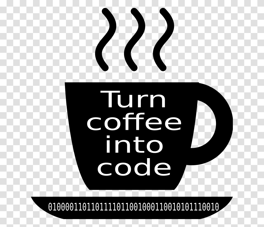 Turn Coffee Into Code Turn Coffee To Code, Alphabet, Face, Word Transparent Png