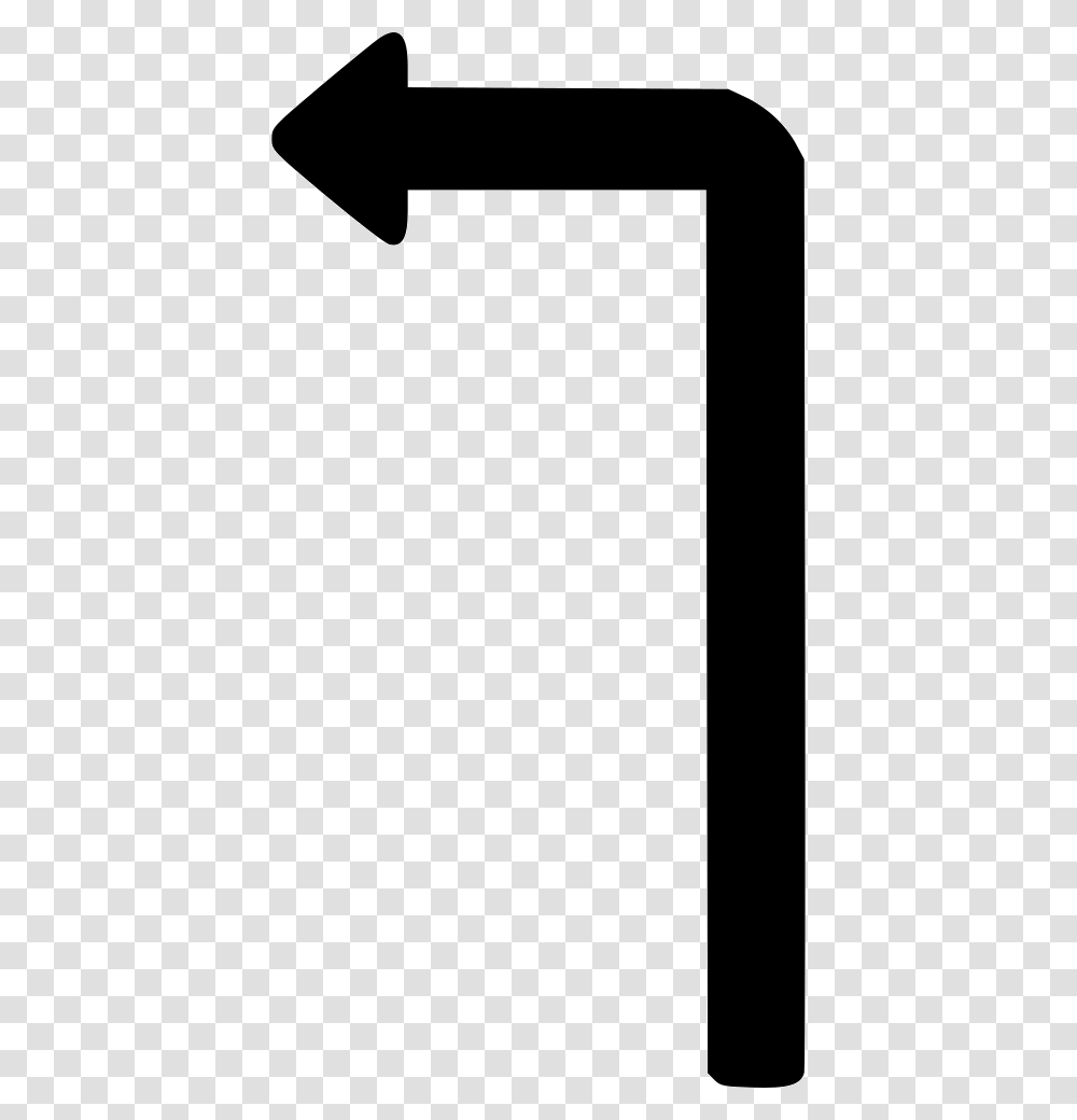 Turn Left Direction Arrow Sign Traffic Arrow Turn Left, Axe, Tool, White, Texture Transparent Png