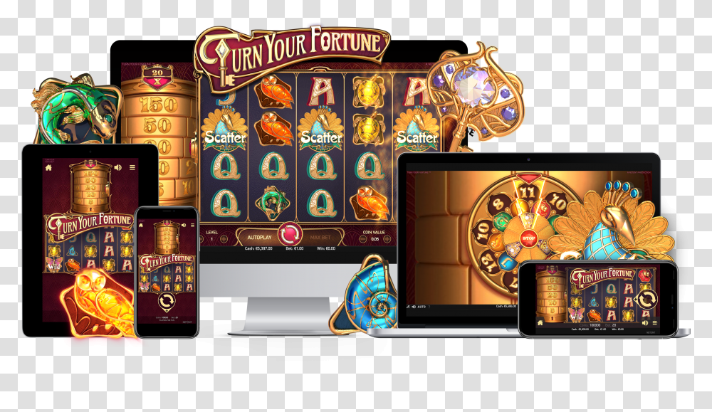 Turn Your Fortune Slot Transparent Png
