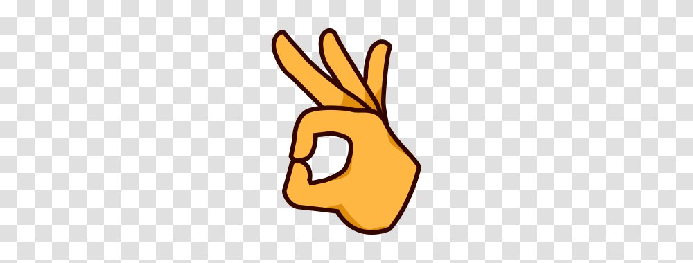 Turned Ok Hand Sign Emojidex, Number, Plant Transparent Png