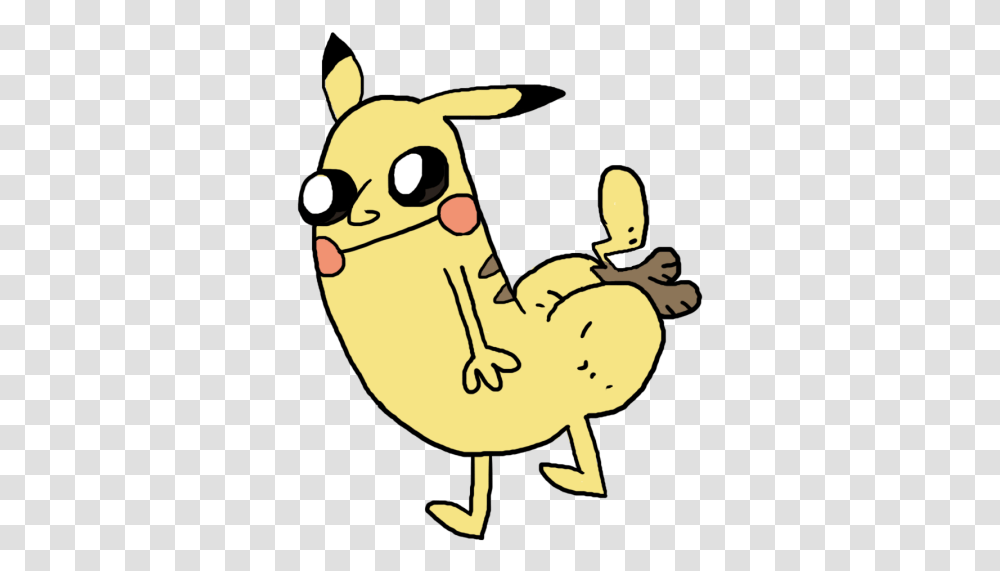 Turning Every Pokemon Into Dickbutt Dick Butt, Animal, Food, Cupid Transparent Png