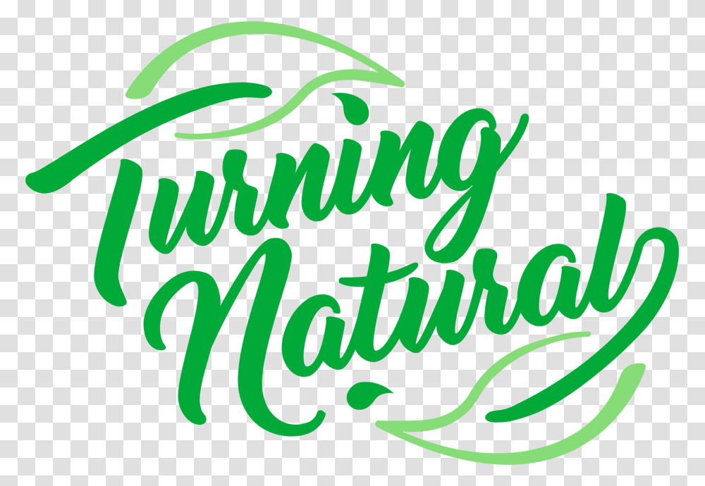 Turning Natural, Green, Alphabet, Handwriting Transparent Png
