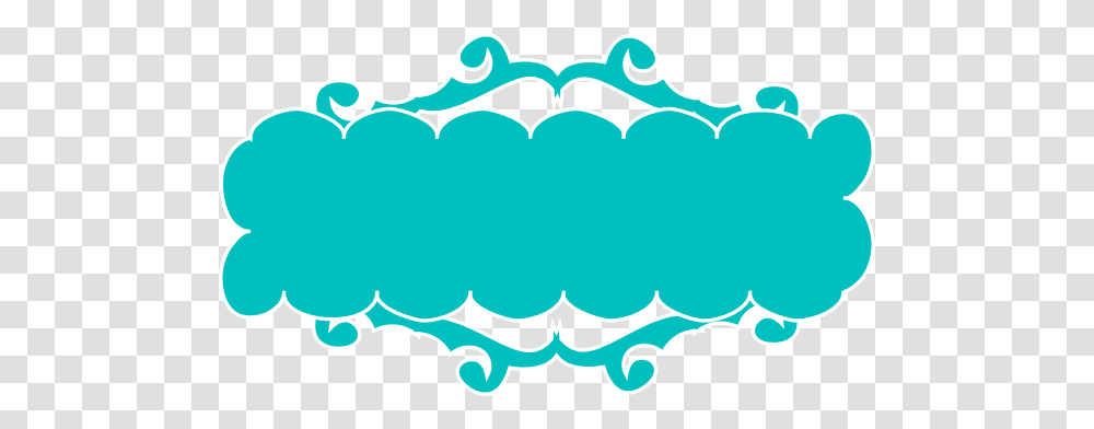 Turquoise Banner Cliparts Transparent Png