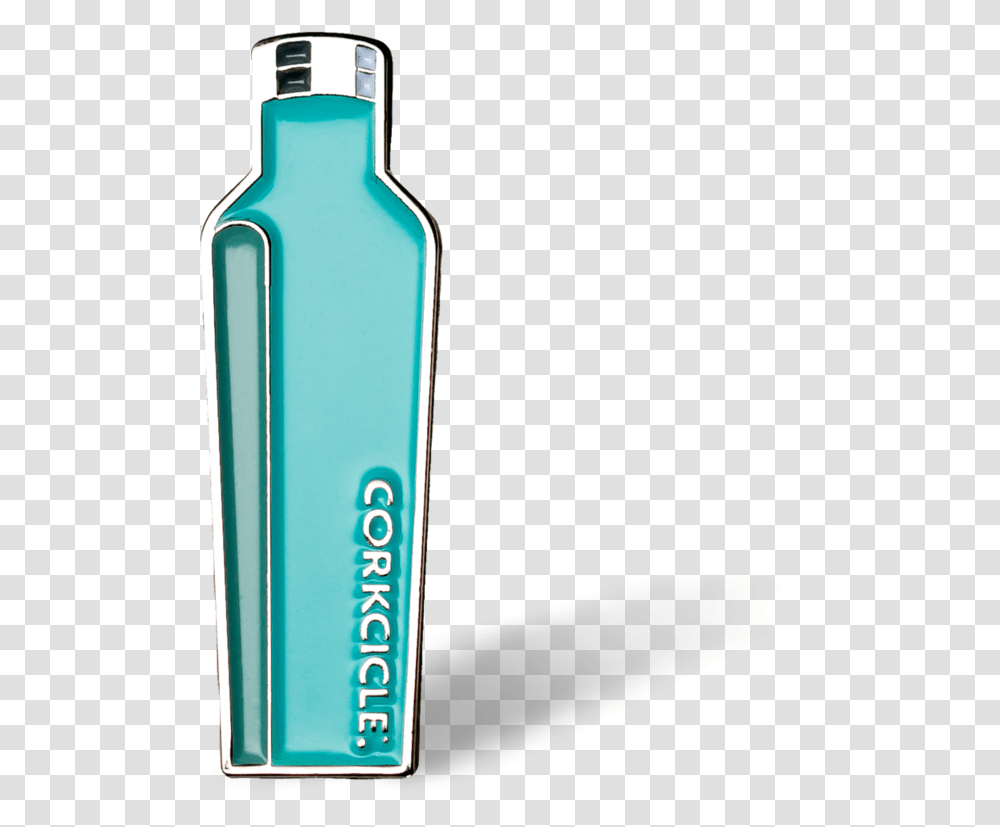 Turquoise Canteen Pin Water Bottle, Liquor, Alcohol, Beverage, Drink Transparent Png