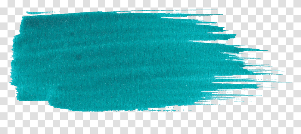 Turquoise Paint Brush Stroke Teal Brush Stroke, Outdoors, Nature, Water, Rug Transparent Png