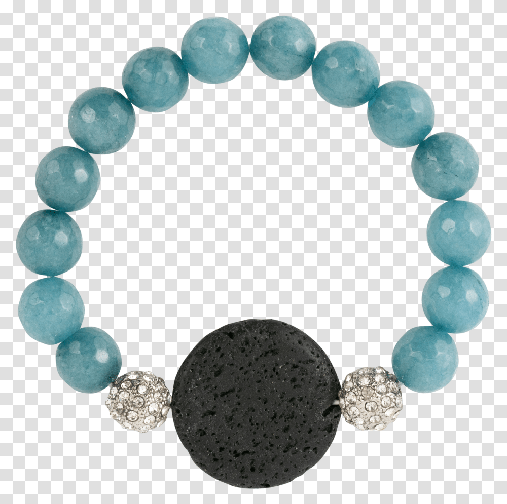 Turquoise Round Black Lava Stone Amp 2 Fireballs, Accessories, Accessory, Sphere, Jewelry Transparent Png
