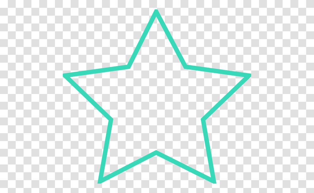 Turquoise Star, Star Symbol Transparent Png