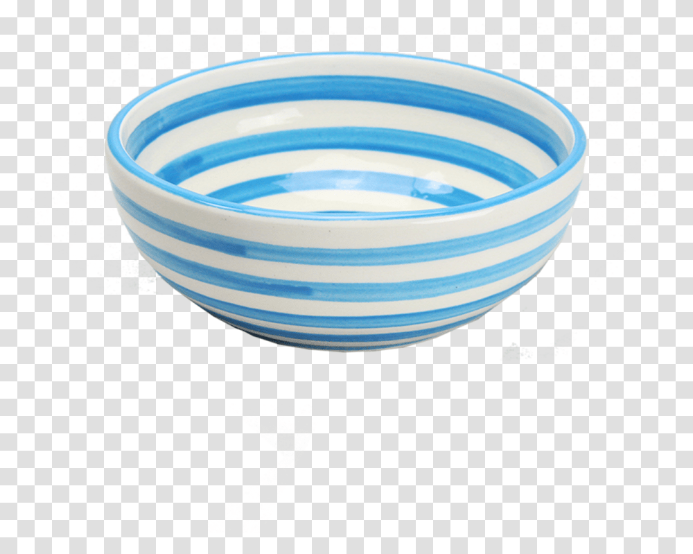 Turquoise Stripe Cereal Bowl Bowl, Mixing Bowl, Soup Bowl Transparent Png