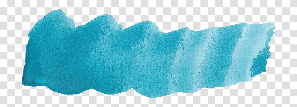 Turquoise Watercolor Brush Stroke Turquoise Brush Stroke, Rug, Sponge, Sweater, Clothing Transparent Png