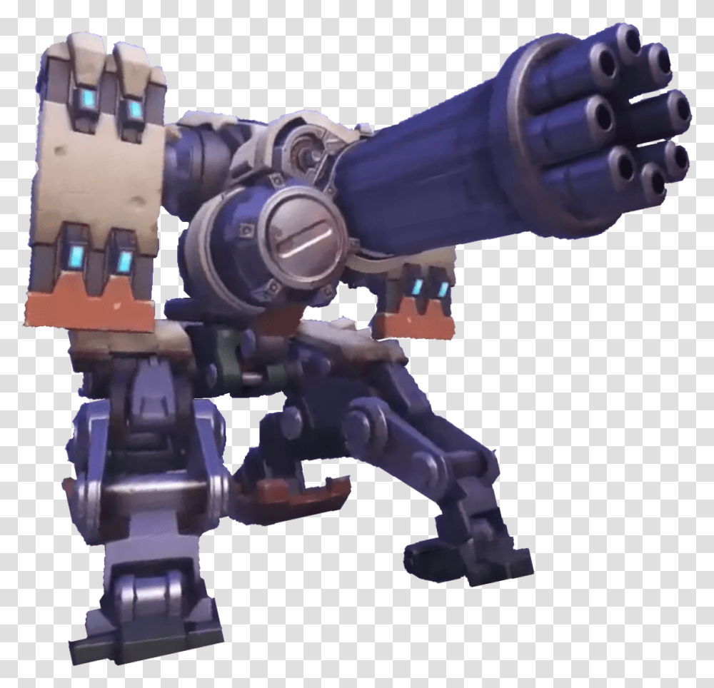 Turret Clipart Free Bastion Overwatch, Toy, Robot Transparent Png