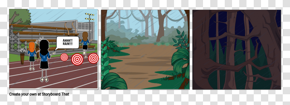 Turtle And The Monkey Story Board, Vegetation, Plant, Land, Outdoors Transparent Png