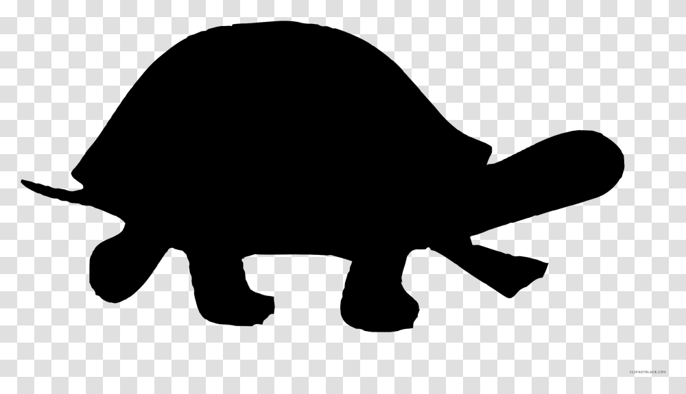 Turtle Animal Free Black Turtle Silhouette Clipart, Gray, World Of Warcraft Transparent Png