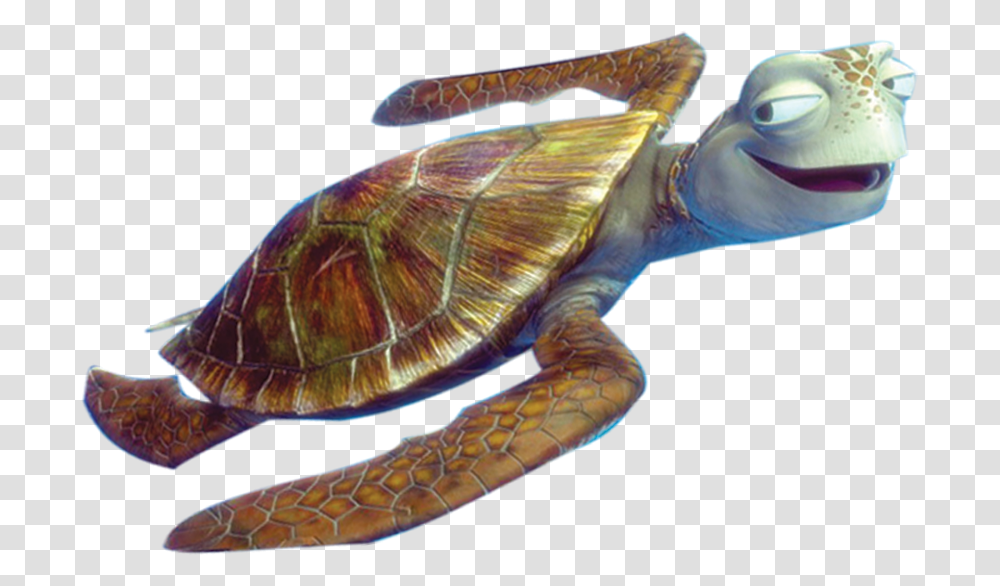 Turtle Cartoon Crush Turtle From Finding Nemo, Reptile, Sea Life, Animal, Sea Turtle Transparent Png