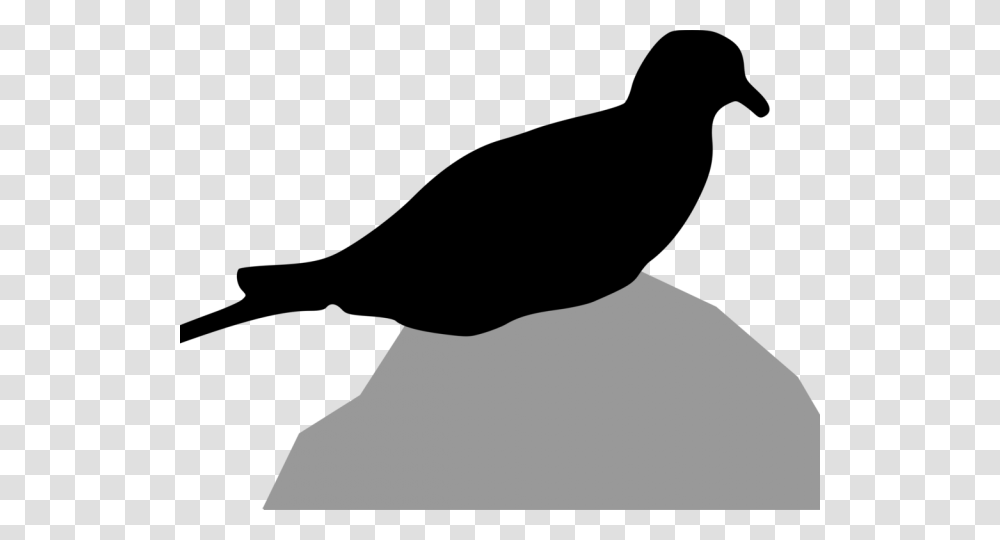 Turtle Dove Clipart Holy Spirit Pigeons And Doves, Silhouette, Face, Sleeve Transparent Png