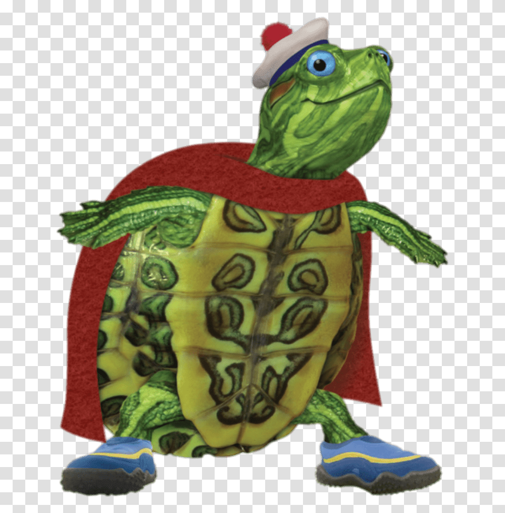 Turtle From Wonder Pets, Reptile, Animal, Tortoise, Sea Life Transparent Png