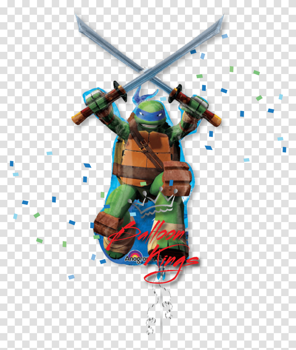 Turtle Leonardo Teenage Mutant Ninja Turtle Leonardo, Person, Human, Legend Of Zelda, Adventure Transparent Png