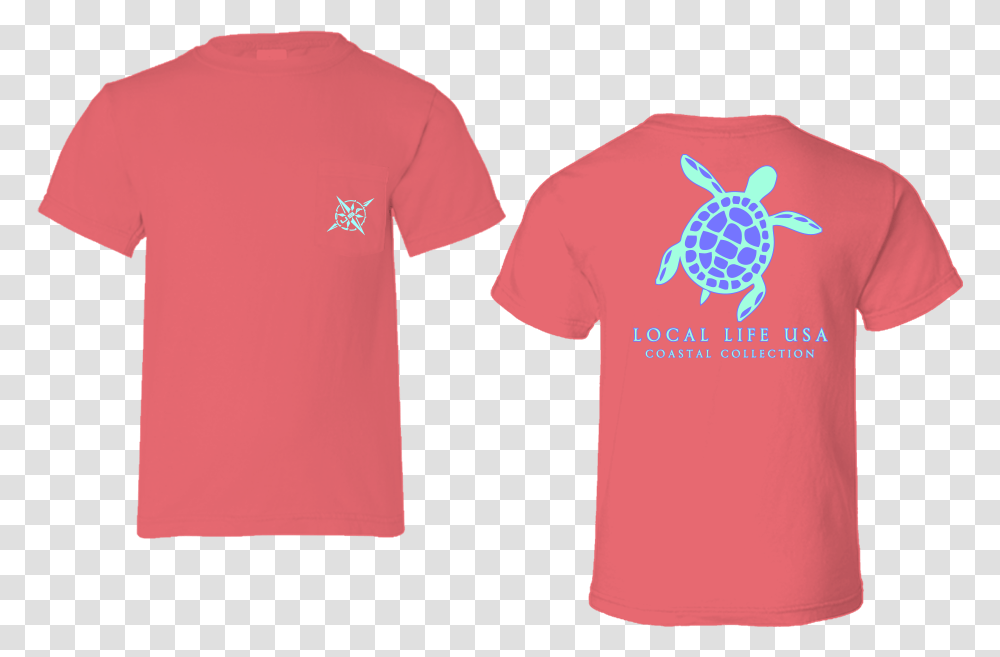 Turtle Outline Short Sleeve Tee Beach Vector, Apparel, T-Shirt Transparent Png