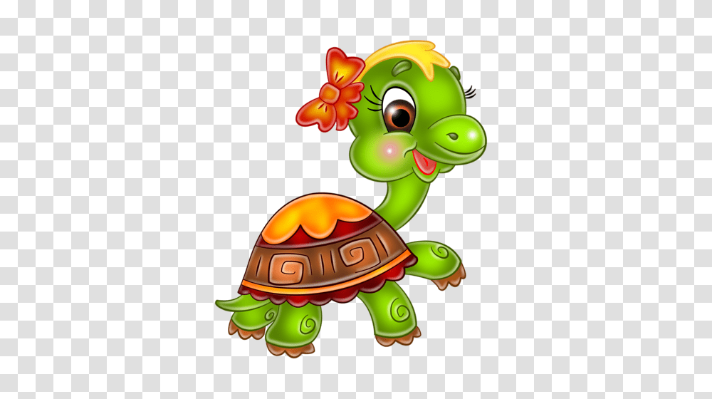 Turtle Pose Illustration Of Cute Turtle Cartoon Ilustrations, Toy, Reptile, Animal, Sea Life Transparent Png