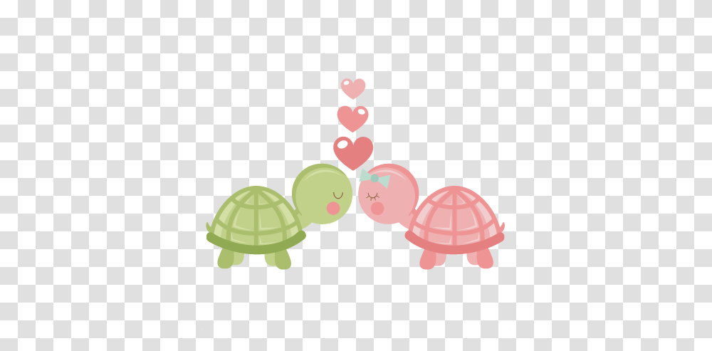 Turtles In Love Svg Scrapbook Cut File Turtle Love Clipart, Sea Life, Animal, Tortoise, Reptile Transparent Png