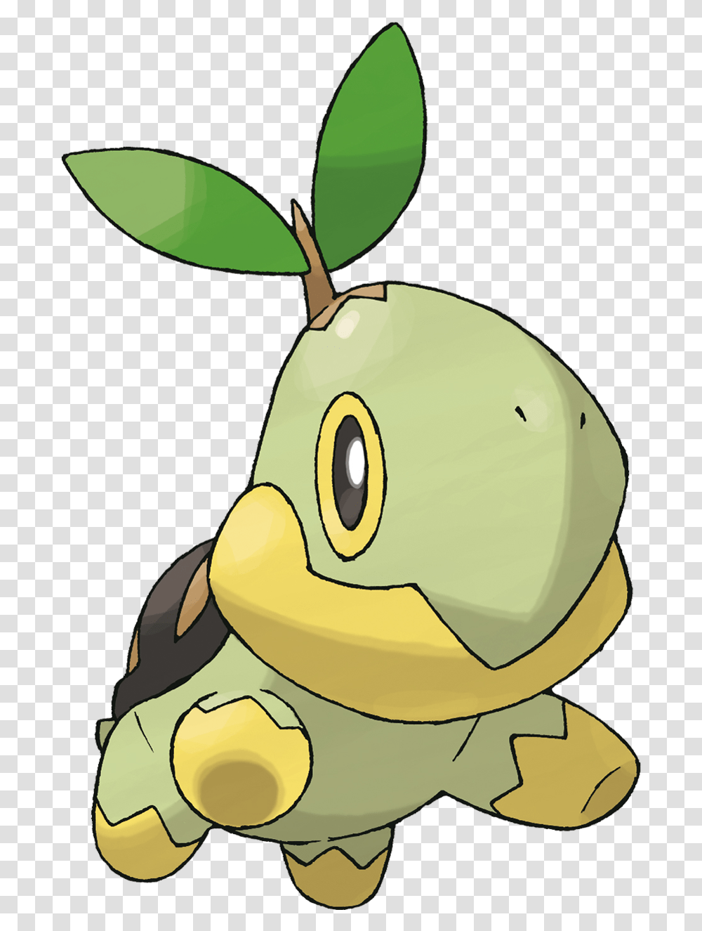 Turtwig & Free Turtwigpng Images 60452 Pngio All Turtle Type Pokemon, Plant, Produce, Food, Vegetable Transparent Png