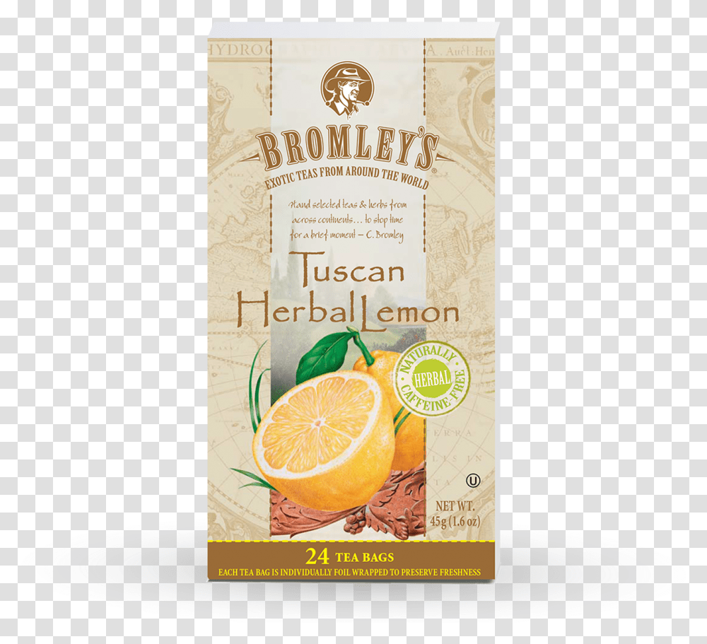 Tuscan Herbal Lemon Tea Domaine De Canton, Juice, Beverage, Drink, Orange Juice Transparent Png