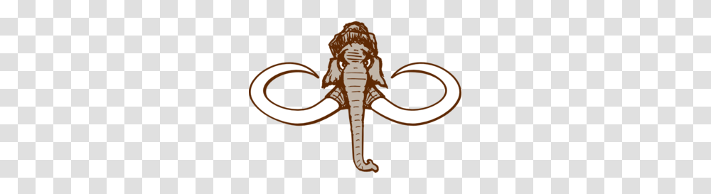Tusk Clipart Elephant Tail, Cross, Animal, Reptile Transparent Png