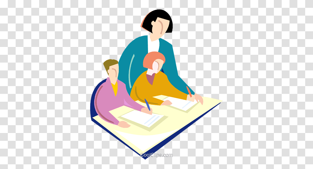 Tutoring Special Needs Children Royalty Free Vector Clip Art, Person, Lecture Transparent Png