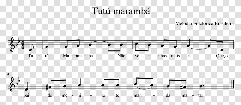 Tutu Maramb Sheet Music, Gray, World Of Warcraft Transparent Png